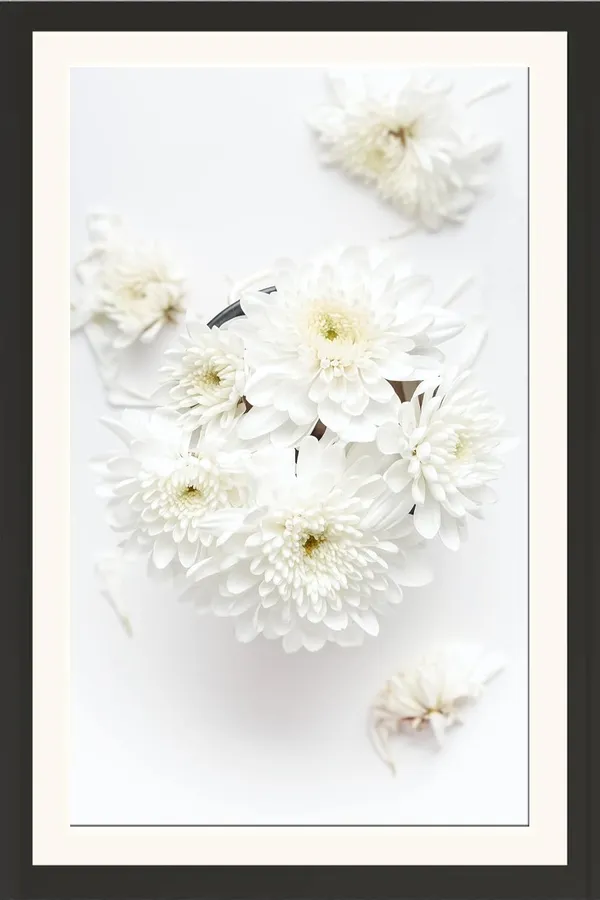 Chrysanthemum_Flower_Wall_Hanging_Frame_Without_Glass
