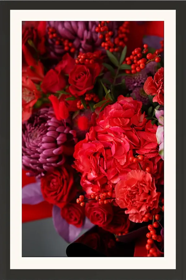 Rose_and_Chrysanthemum_Framed_Photo_Wall_Hanging_Without_Glass