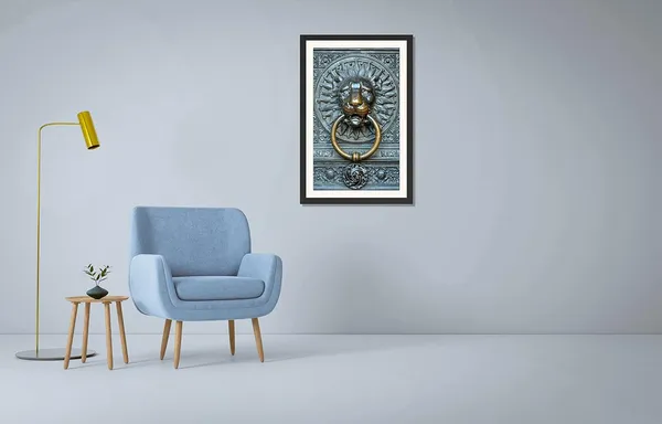 Lion_Photo_Frame_Without_Glass_–_Ornate_Lion_Door_Knocker_Wall_Art_