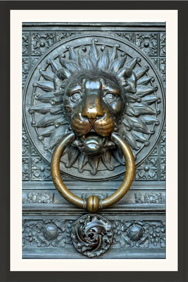 Lion_Photo_Frame_Without_Glass_–_Ornate_Lion_Door_Knocker_Wall_Art_