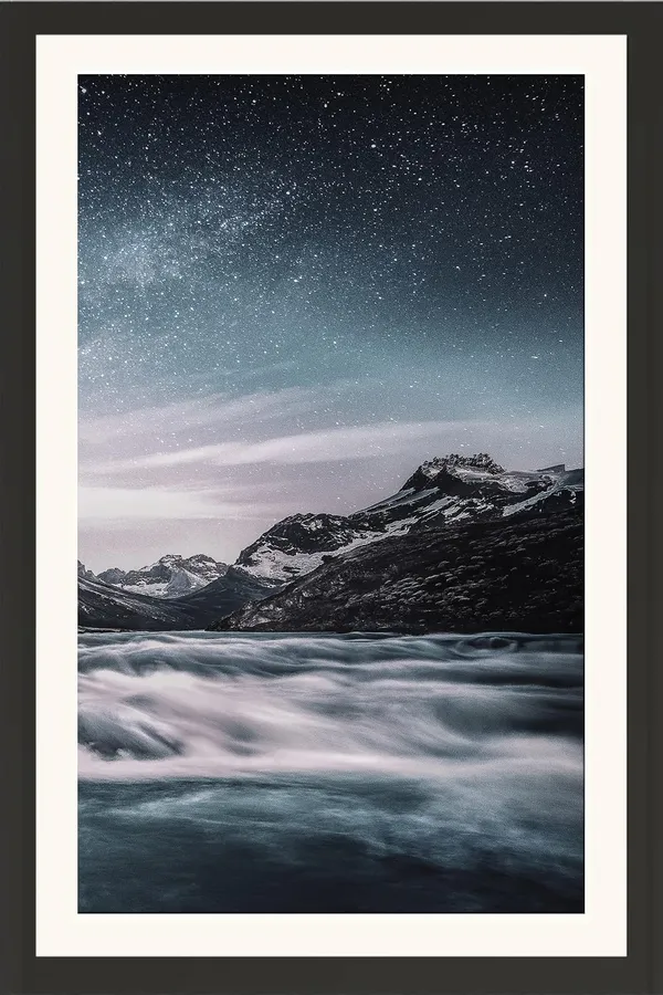 Milky_Way_Mountain_Landscape_Wall_Art_River_Photo_Frame_Without_Glass