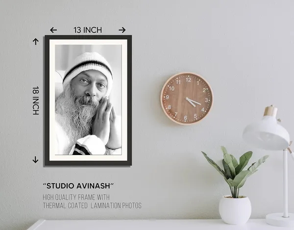 Acharya_Rajneesh_Osho_Striped_Cap_Prayer_Photo_Frame_Big_Size_Without_Glass_|_Devotion_in_Classic_Contrast