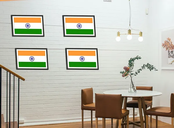 Indian_Tricolor_Flag_Combo_Set_of_4_Without_Glass_|_National_Pride_Wall_Art_Frame