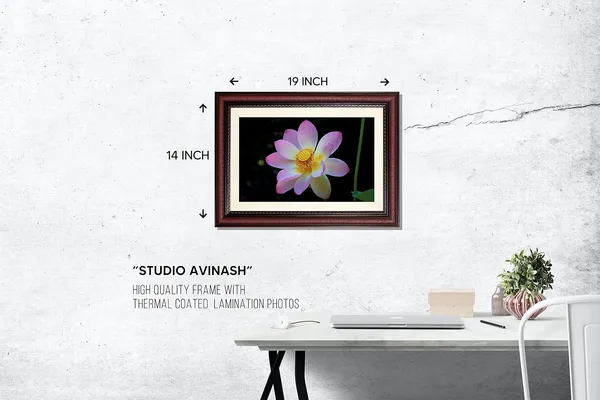 Laxmi_Lotus_Flower_Photo_Frame_Without_Glass