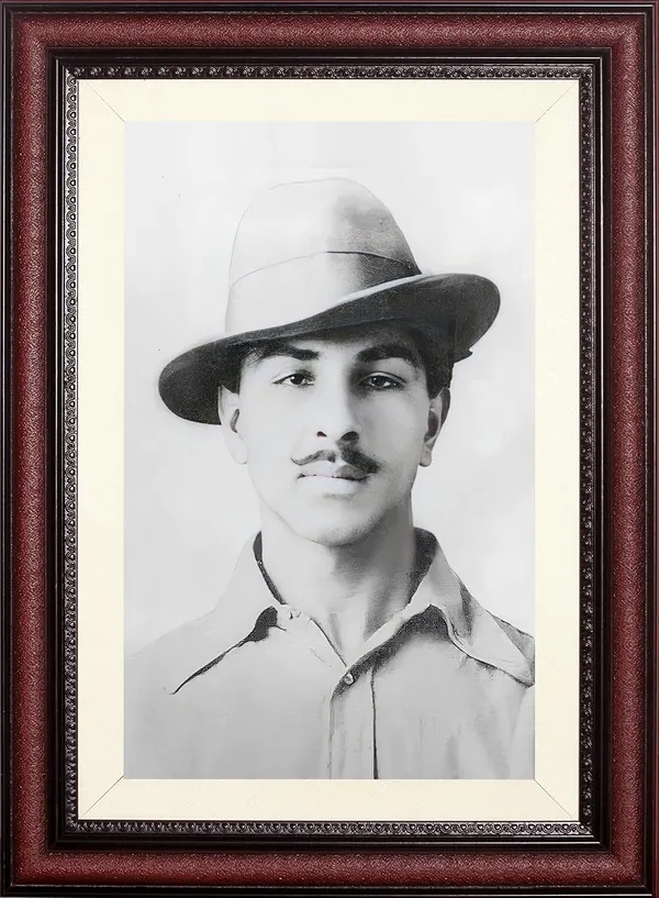 Sardar_Bhagat_Singh_Photo_Frame_Without_Glass_–_Vintage_Sepia_Wall_Art,_Freedom_Fighter