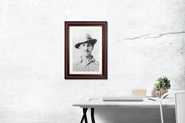 Sardar_Bhagat_Singh_Photo_Frame_Without_Glass_–_Vintage_Sepia_Wall_Art,_Freedom_Fighter