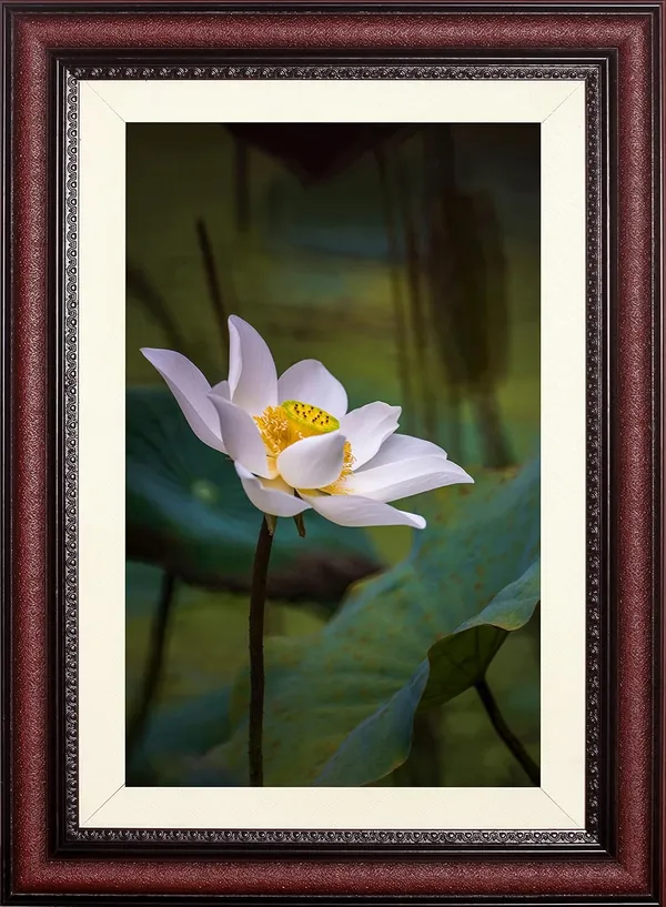 Laxmi_Lotus_Flower_Photo_Frame_Without_Glass