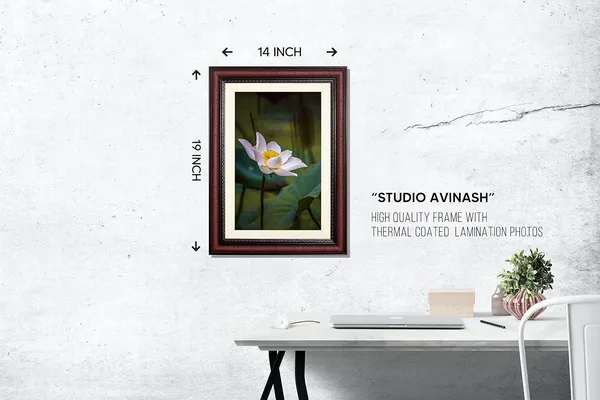 Laxmi_Lotus_Flower_Photo_Frame_Without_Glass