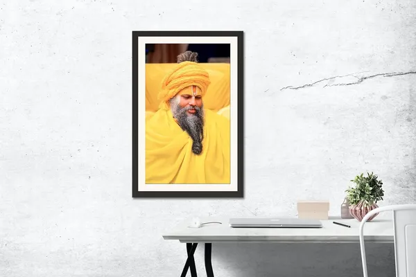 Premanand_Ji_Maharaj_Photo_Frame_Without_Glass_–_Turbaned_Portrait_Wall_Hanging,_Rare_Look