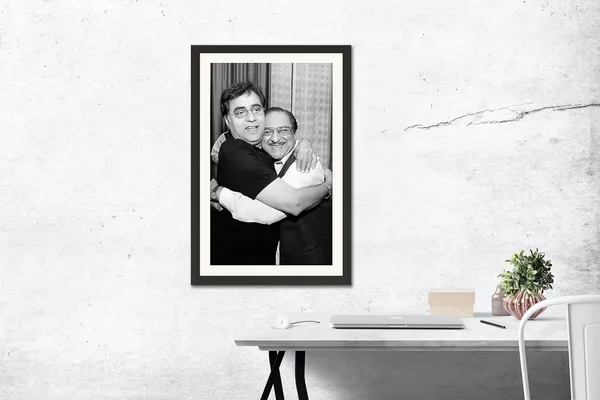 Jagjit_Singh_Photo_With_Gulam_Ali_Frame_Without_Glass_–_Warm_Candid_Embrace_Wall_Art