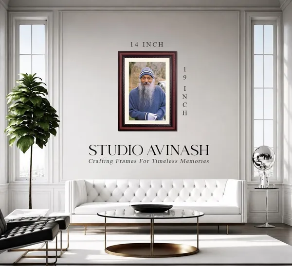 Osho_Rajneesh_Mountain_Retreat_Portrait_Without_Glass_|_Peace_at_the_Peaks_Frame