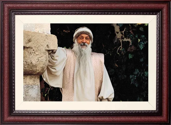 Acharya_Rajneesh_Osho_Ancient_Ruins_Photo_Frame_Without_Glass_|_Timeless_Beside_the_Old_Stones