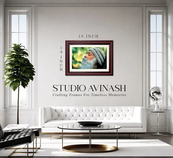 Acharya_Rajneesh_Osho_Sunlit_Side_Profile_Photo_Frame_Without_Glass_|_Light_Falling_Just_Right