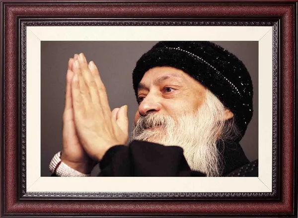 Osho_Rajneesh_Prayerful_Greeting_Portrait_Without_Glass_|_Namaste_of_the_Soul_Frame
