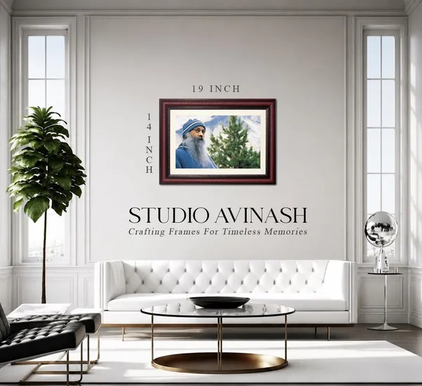 Osho_Rajneesh_Mountain_Pine_Portrait_Without_Glass_|_Serenity_Among_Evergreens_Frame