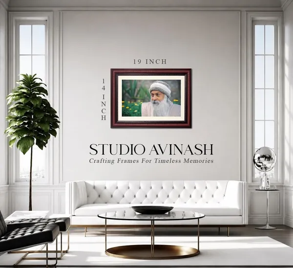 Acharya_Rajneesh_Osho_Floral_Garden_Photo_Frame_Without_Glass_|_Serenity_Among_the_Blooms