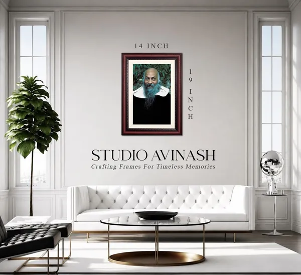 Osho_Rajneesh_Photo_Formal_Collar_Portrait_Frame_Without_Glass