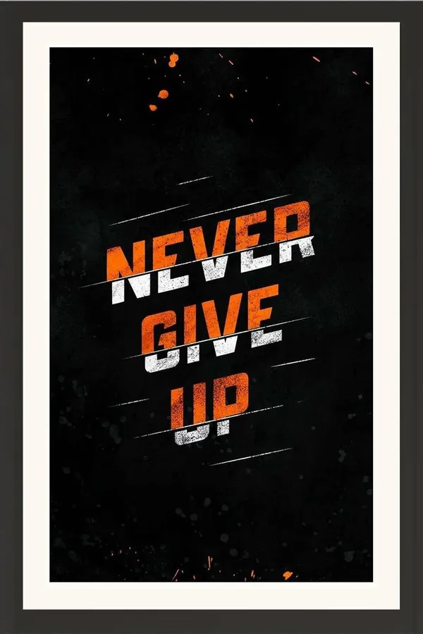 Never_Give_Up_Motivational_Quote_Wall_Hanging_Frame_Without_Glass