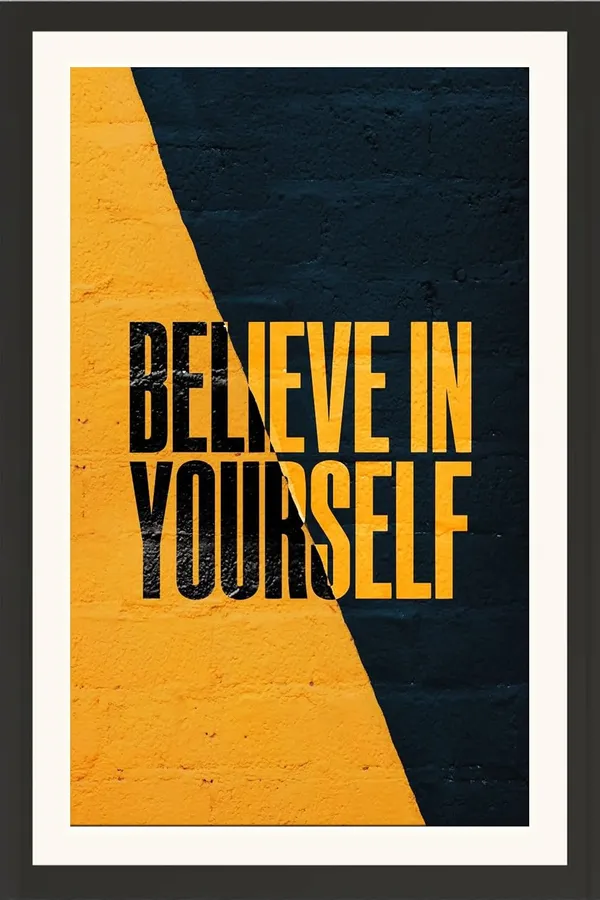 Believe_In_Yourself_Quote_Wall_Hanging_Framed_Photo_Without_Glass