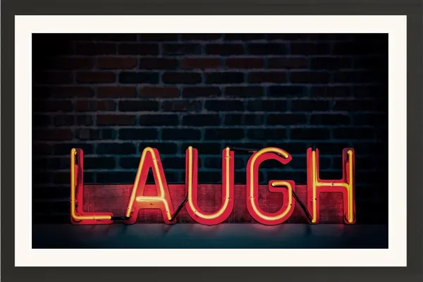 Laugh_Quote_Wall_Hanging_Framed_Photo_Without_Glass