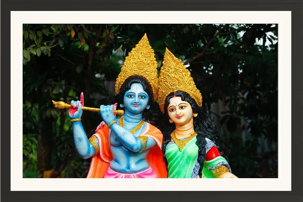 Radha_And_Krishna_Framed_Photo_Without_Glass