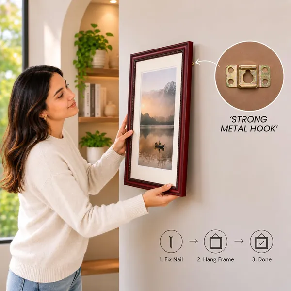 Acharya_Rajneesh_Osho_Beige_Cap_Forest_Photo_Frame_Without_Glass_|_Calm_in_Natural_Tones