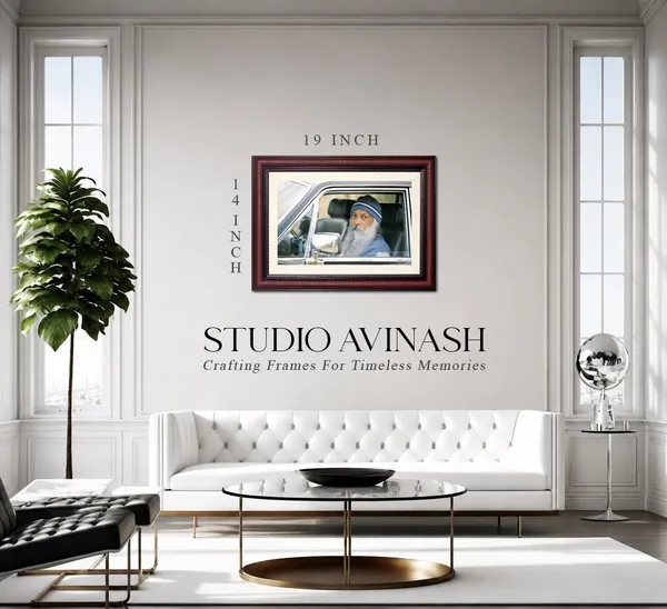 Osho_Rajneesh_Framed_Through_the_Window_Photo_Without_Glass_|_A_Passing_Reflection_Frame