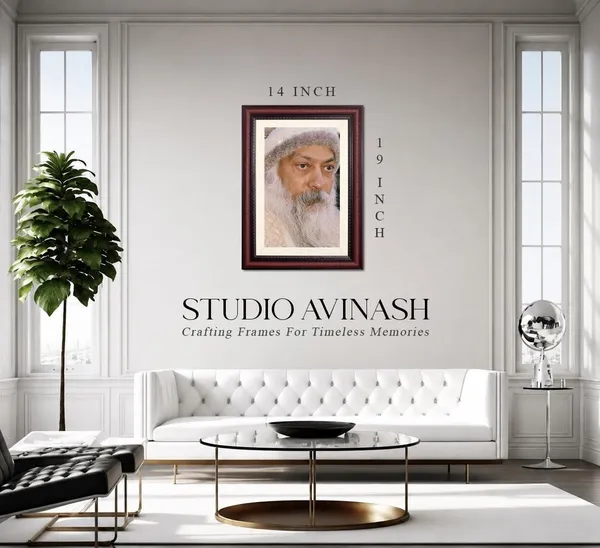 Acharya_Rajneesh_Osho_Soft_Close_Photo_Frame_Without_Glass_|_A_Gentle_Look_Ahead