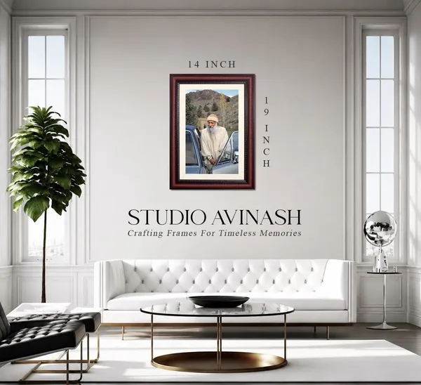 Osho_Rajneesh_Mountain_Journey_Portrait_Without_Glass_|_Path_Through_the_Peaks_Frame