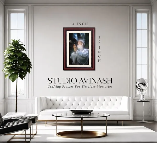 Acharya_Rajneesh_Osho_White_Robe_Prayer_Photo_Frame_Without_Glass_|_Softness_in_Every_Detail