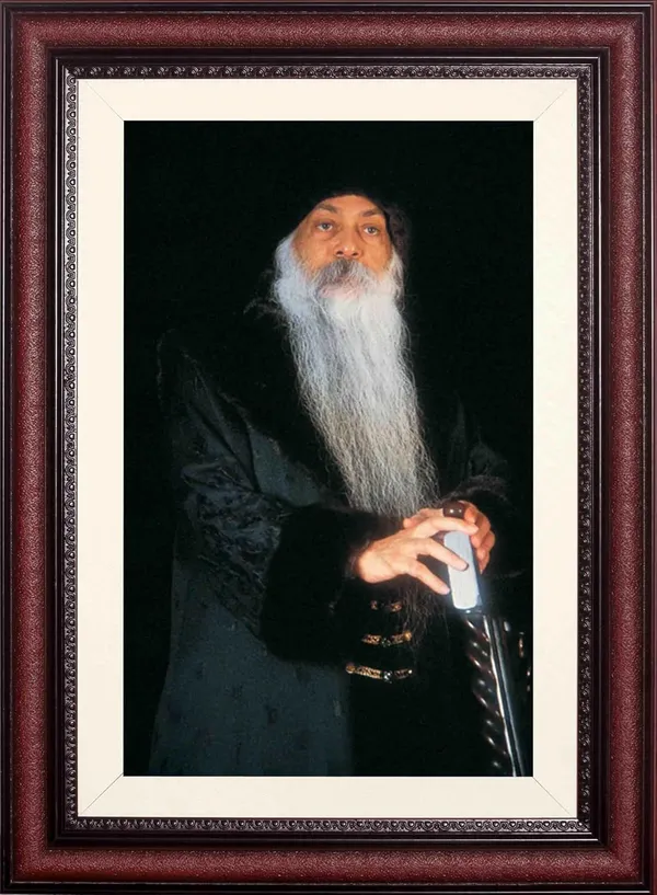 Every_Bead,_A_Breath_|_Acharya_Rajneesh_Osho_with_Prayer_Beads_Frame__Without_Glass