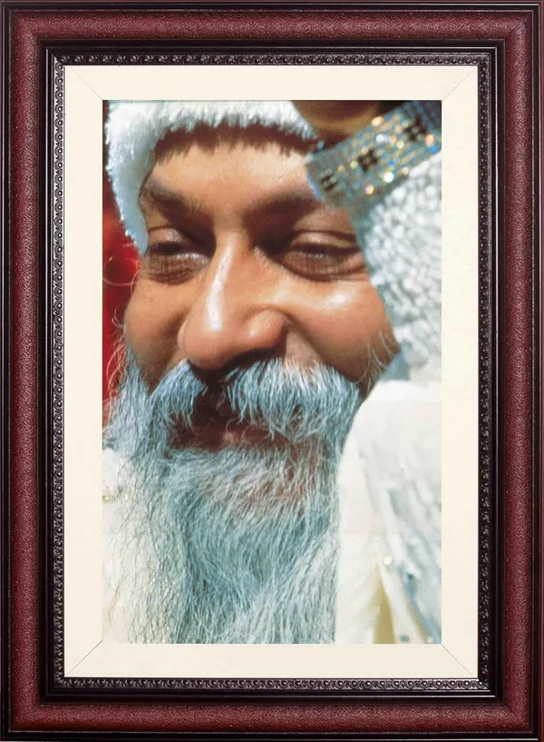 Acharya_Rajneesh_Osho_Jeweled_Robe_Close_Portrait_Without_Glass_|_Grace_and_Grandeur_Frame
