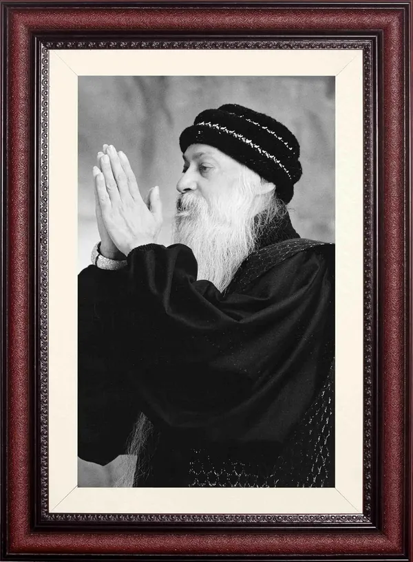 One_Hand,_A_World_of_Meaning__|_Acharya_Rajneesh_Osho_Gesture_Portrait_Frame_Without_Glass