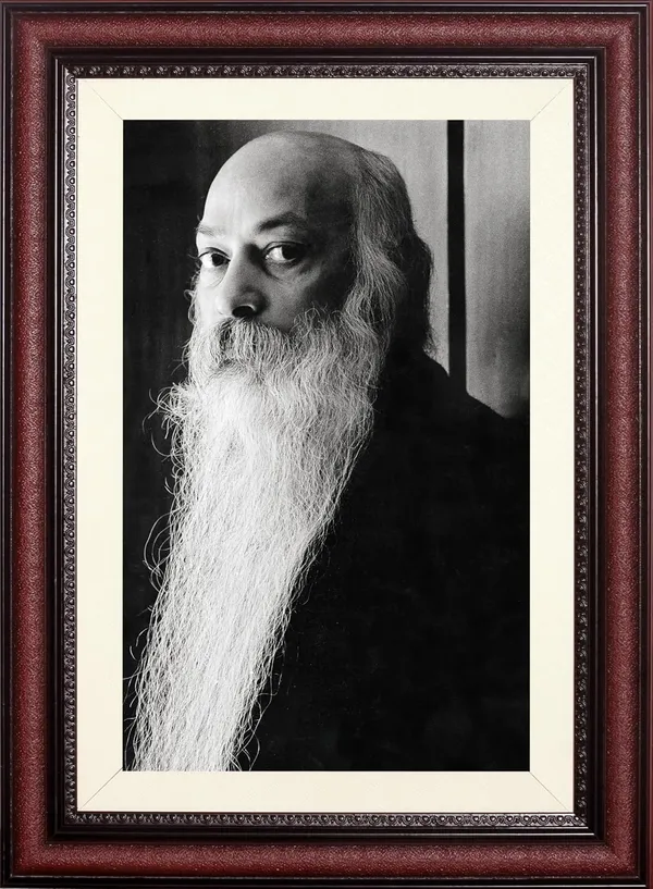 Osho_Rajneesh_Photo_Direct_Formal_Portrait_Frame_Without_Glass