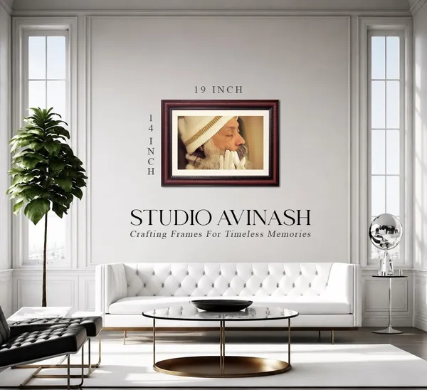Acharya_Rajneesh_Osho_Side_Profile_Prayer_Without_Glass_|_Quiet_Devotion_Frame