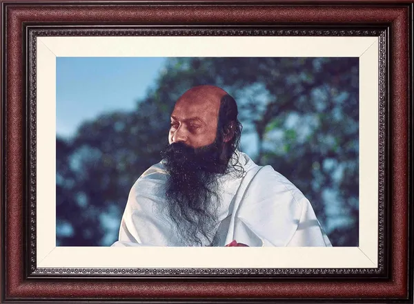 Acharya_Rajneesh_Osho_Photo_Standing_Outdoor_Frame_Without_Glass