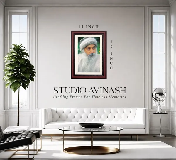 Cute_Acharya_Rajneesh_Osho_Garden_Close_Up_Photo_Frame_Without_Glass_|_A_Face_Softened_by_Nature