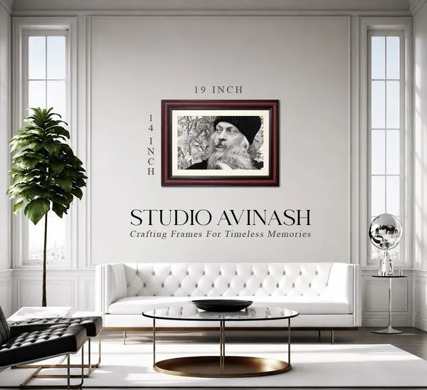 Rajneesh_Osho_Winter_Portrait_Photo_Frame_Without_Glass