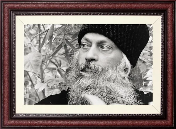 Rajneesh_Osho_Winter_Portrait_Photo_Frame_Without_Glass