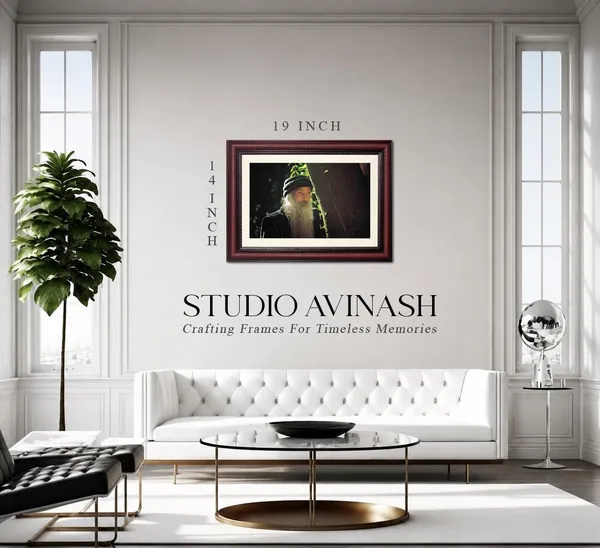 Acharya_Rajneesh_Osho_Sunlit_Rain_Portrait_Photo_Frame_Without_Glass_|_Nature's_Quiet_Blessing