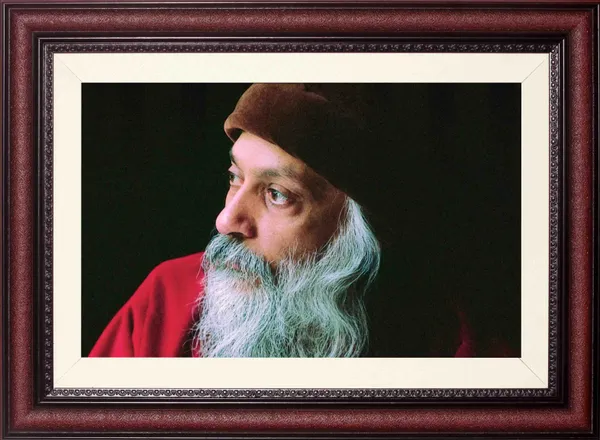 Bhagwan_Rajneesh_Osho_Side_Profile_Frame_Without_Glass