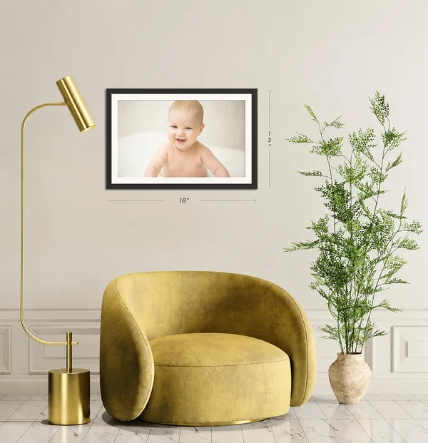 Cute_Baby_Photo_Frame_Smiling_Portrait_Wall_Art_Without_Glass