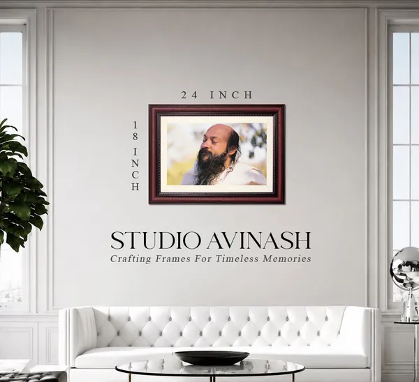 Acharya_Rajneesh_Meditative_Pose_Wall_Frame_Without_Glass