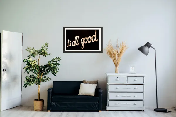 It's_All_Good_Positive_Quotes_Photo_Frame_Without_Glass