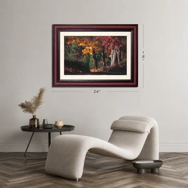 Autumn_Wall_Art_Forest_Road_Landscape_Photo_Frame_Without_Glass