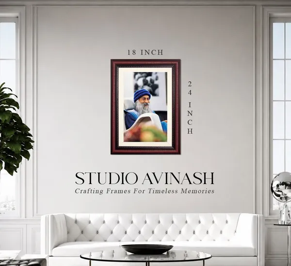 Acharya_Rajneesh_Osho_Indoor_Repose_Photo_Frame_Without_Glass_|_An_Ordinary_Room,_Made_Quiet