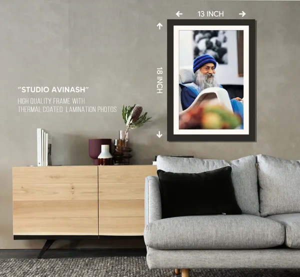 Acharya_Rajneesh_Osho_Indoor_Repose_Photo_Frame_Without_Glass_|_An_Ordinary_Room,_Made_Quiet