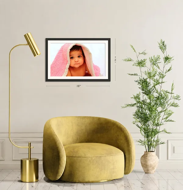 Cute_Baby_Photo_Frame_Pink_Blanket_Nursery_Decor_Without_Glass