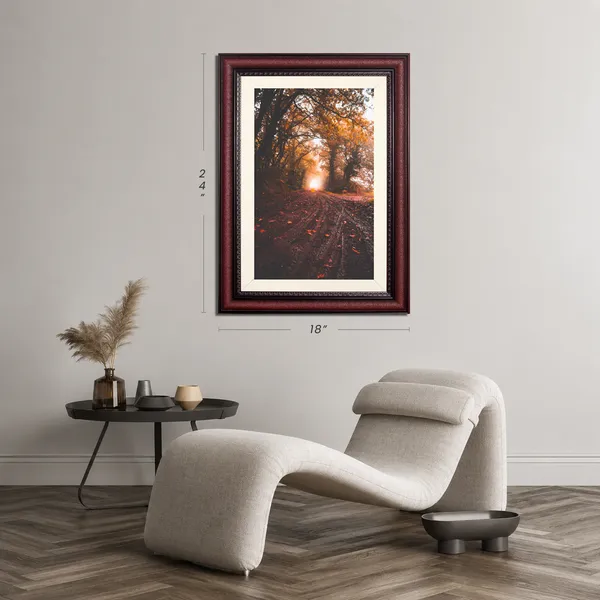 Autumn_Wall_Art_Glowing_Road_Landscape_Photo_Frame_Without_Glass