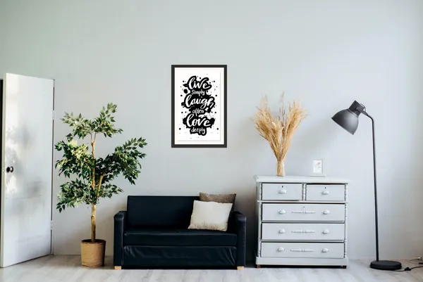 Live_Simply_Laugh_Often_Love_Deeply_Inspirational_Quotes_Frame_Without_Glass